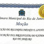 AAERJ recebe Moção da Câmara Municipal do Rio