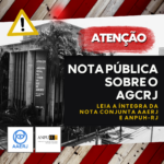 Nota Pública sobre o AGCRJ